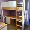 Кровать-чердак Джесси с рабочим местом